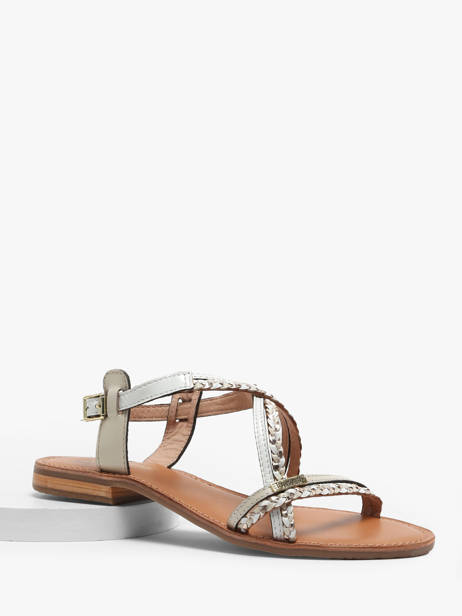 Nu-pieds En Cuir Les tropeziennes Blanc accessoires HOMONGO vue secondaire 1