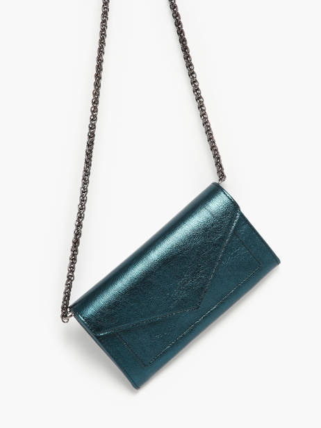 Portefeuille Etincelle Irisée Cuir Etrier Vert etincelle irisee EETI5008 vue secondaire 3