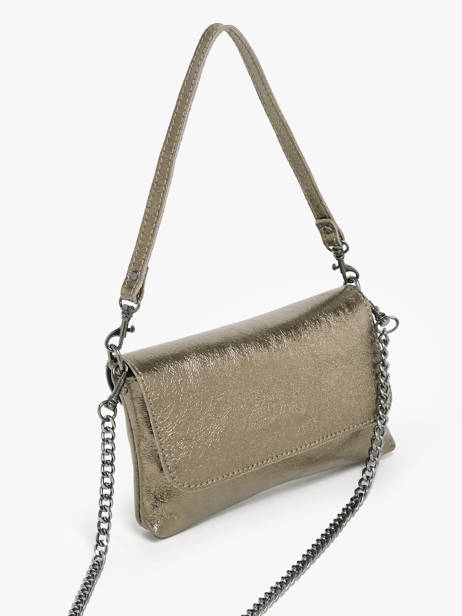 Sac Bandoulière Nine Cuir Milano Marron nine NI24063 vue secondaire 2
