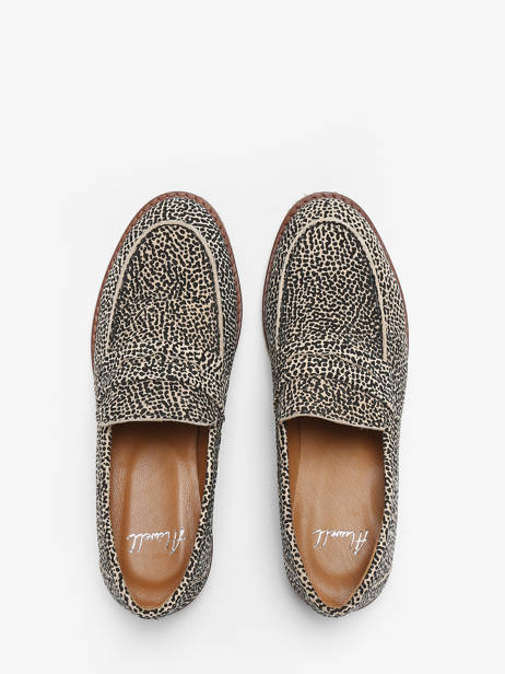 Mocassins Pariz En Cuir Aliwell Gris accessoires PARIZ vue secondaire 3