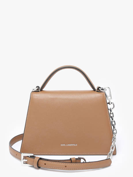 Shoulder Bag K Signature Leather Karl lagerfeld Brown k signature A1W30038 other view 4