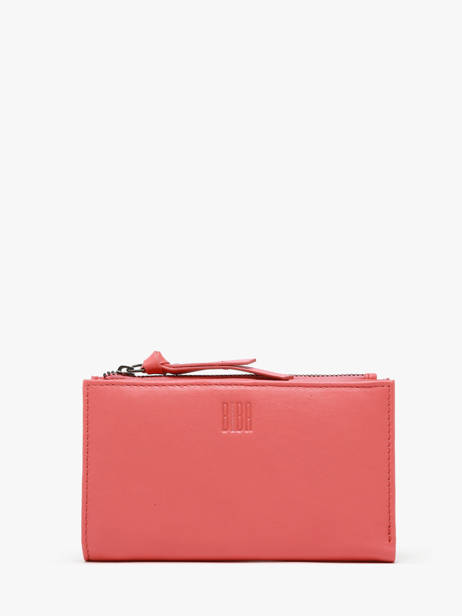 Portefeuille Cuir Biba Rouge wallet VAW3L