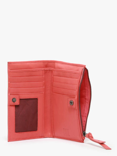 Portefeuille Cuir Biba Rouge wallet VAW3L vue secondaire 1