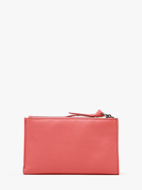 Portefeuille Cuir Biba Rouge wallet VAW3L vue secondaire 2