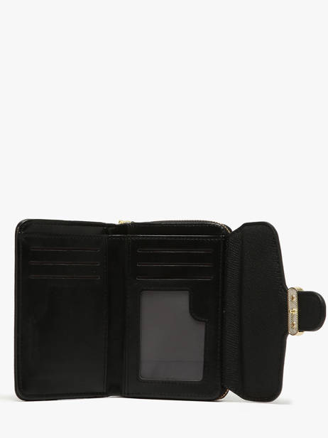 Porte-monnaie Porte-cartes Miniprix Noir safiano 78SM2650 vue secondaire 1