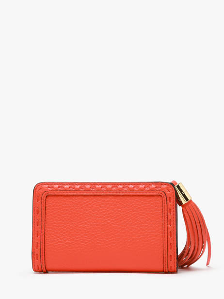 Compact Leather Premier Flirt Wallet Lancel Orange premier flirt A11136 other view 3