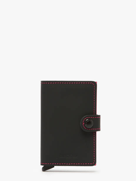 Porte-cartes Cuir Secrid Noir matte MM
