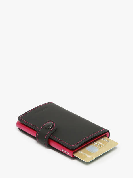 Porte-cartes Cuir Secrid Noir matte MM vue secondaire 1