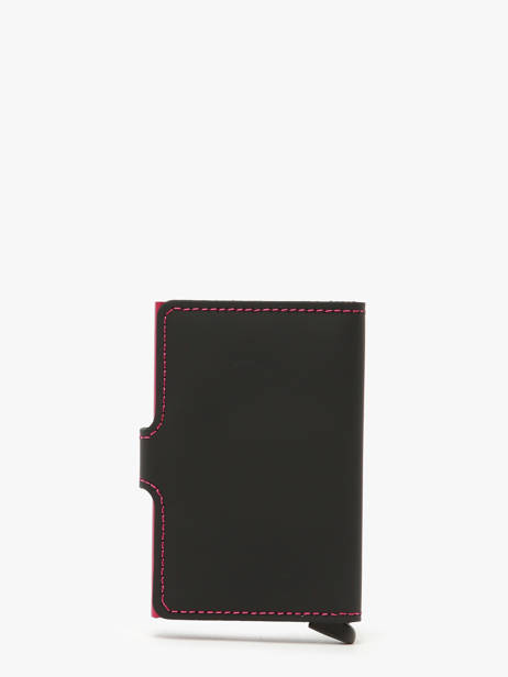 Porte-cartes Cuir Secrid Noir matte MM vue secondaire 3