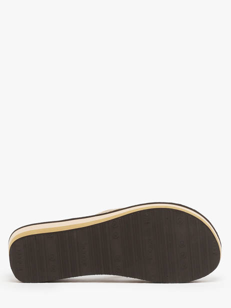 Nu-pieds à Talon Isotoner Marron women 94163 vue secondaire 4