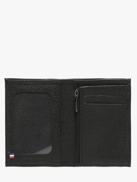 Portefeuille Porte-monnaie Madras Cuir Etrier Noir madras EMAD941 vue secondaire 1