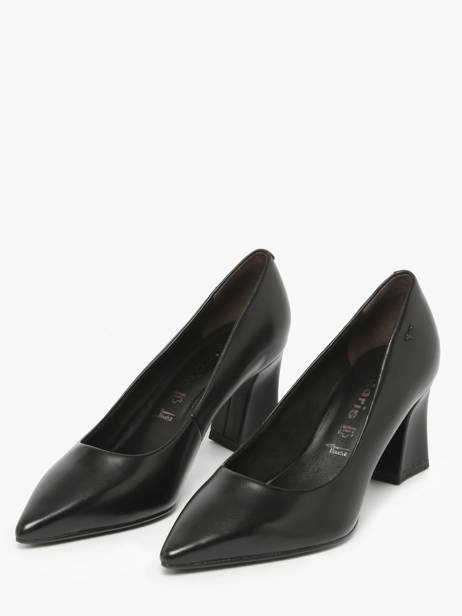 Escarpins à Talon En Cuir Tamaris Noir women 43 vue secondaire 1