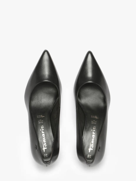 Escarpins à Talon En Cuir Tamaris Noir women 43 vue secondaire 3