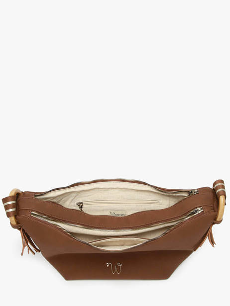Sac Bandoulière Camomille Woomen Marron camomille WCAO03 vue secondaire 3