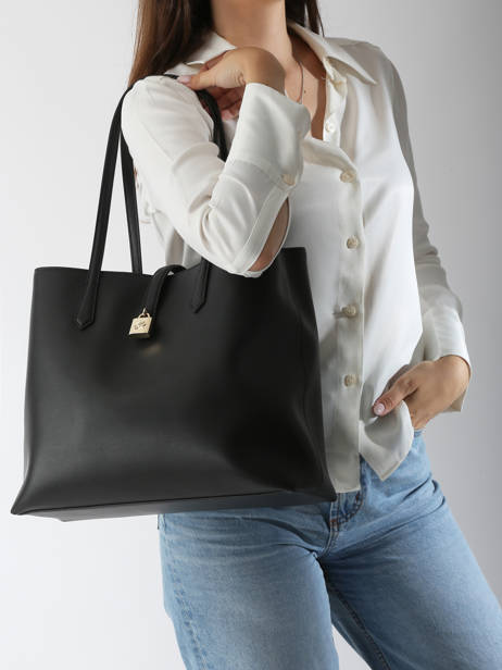 Sac Porté épaule K Autograph Cuir Karl lagerfeld Noir k autograph A3W30150 vue secondaire 1