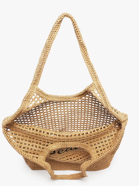 Shoulder Bag Beach Paper Miniprix Beige beach Q637 other view 2