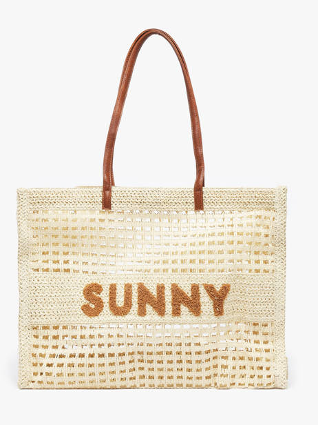 Shoulder Bag Beach Paper Miniprix Beige beach Q636