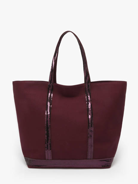 Large Le Cabas Tote Bag Sequins Vanessa bruno Red cabas 1V40315 other view 3