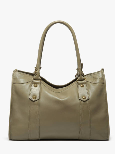 Shoulder Bag Cow Leather Basilic pepper Green cow BCOW31 other view 3