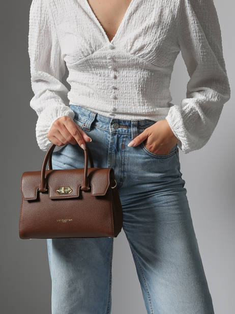 Shoulder Bag Milano Cosmos Leather Lancaster Brown milano cosmos 77 other view 1