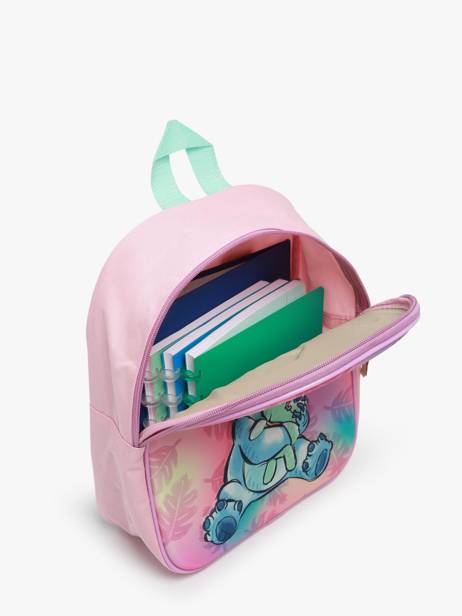 Mini Backpack Lilo & stitch Pink simply special 79500307 other view 3