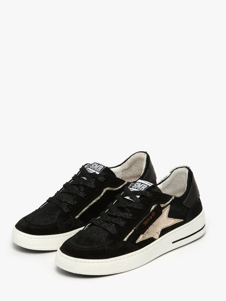 Sneakers In Leather Semerdjian Black women ALE other view 1