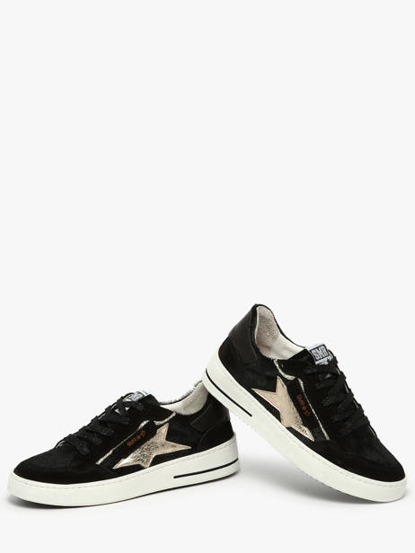 Sneakers In Leather Semerdjian Black women ALE other view 2