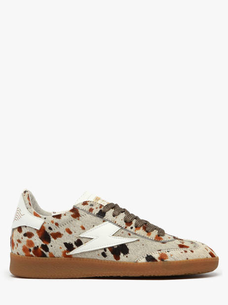 Sneakers In Leather Semerdjian Multicolor women ASLAN