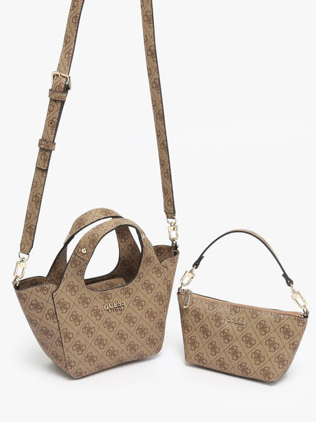 Shoulder Bag Calista Guess Brown calista SG733475 other view 1