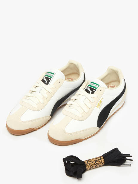 Sneakers In Leather Puma White women 40235302 other view 1