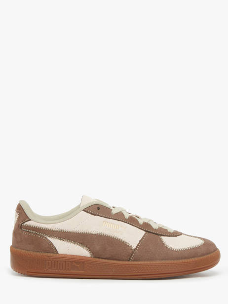 Sneakers In Leather Puma Brown women 40334901