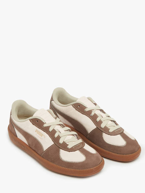 Sneakers In Leather Puma Brown women 40334901 other view 1