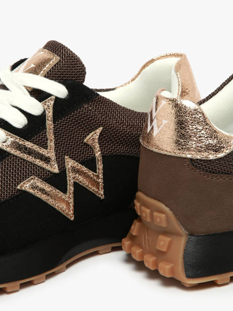 Sneakers Vanessa wu Black women BK2623NR other view 2