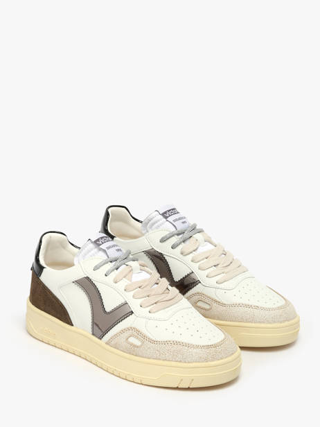 Sneakers In Leather Victoria White women 1257135 other view 1