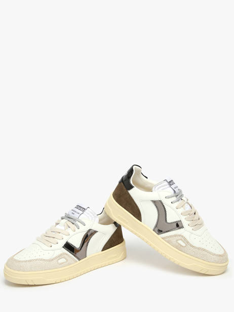 Sneakers In Leather Victoria White women 1257135 other view 2