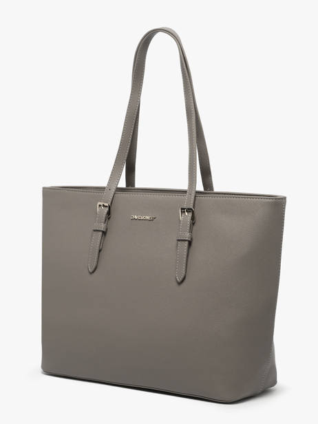 A4 Size Shoulder Bag Saffiano David jones Gray saffiano 3 other view 1