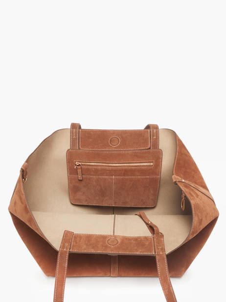 Shoulder Bag Cabas Leather Vanessa bruno Brown cabas 29V40873 other view 2