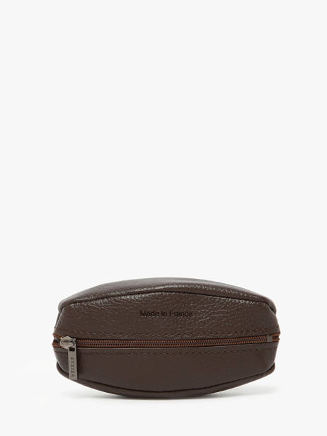 Porte-monnaie Madras Cuir Etrier Marron madras EMAD041 vue secondaire 2