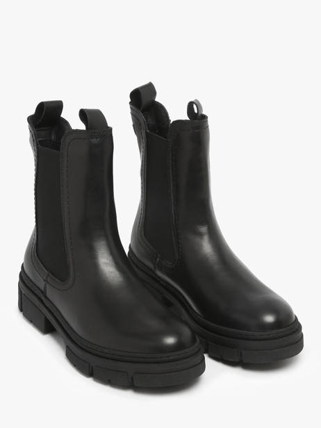 Chelsea Boots En Cuir Tamaris Noir women 41 vue secondaire 1