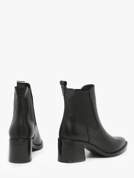 Bottines à Talon En Cuir Tamaris Noir women 45 vue secondaire 2