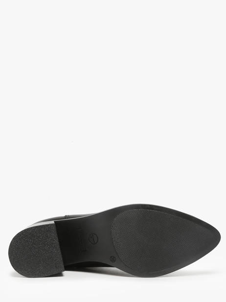 Bottines à Talon En Cuir Tamaris Noir women 45 vue secondaire 4