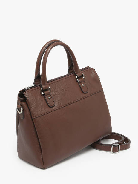 Sac Porté Main Confort Cuir Hexagona Marron confort 469844 vue secondaire 2