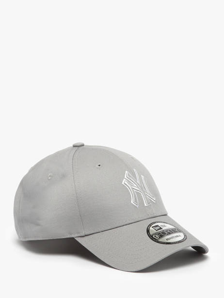 Casquette 9forty New York Yankees New era Gris new era 60675525 vue secondaire 1