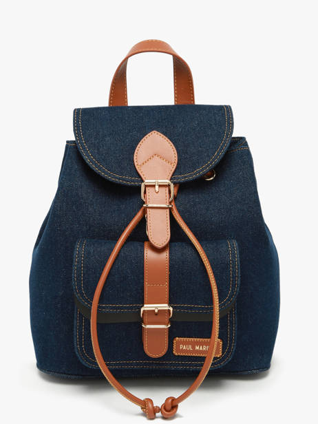 Sac à Dos Le Baroudeur Denim Brut Paul marius Bleu denim brut BAROUDEB