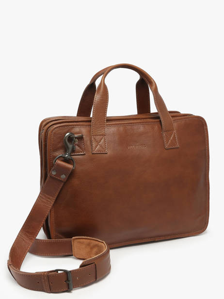 Porte Documents Leconquérant Paul marius Marron vintage CONQUERA vue secondaire 2