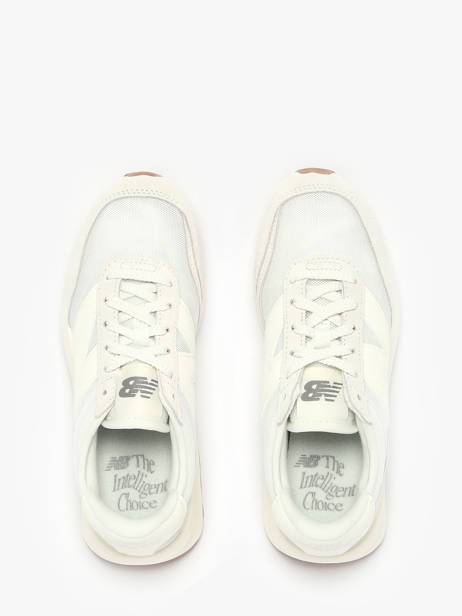 Sneakers En Cuir New balance Blanc boy U370SG vue secondaire 4