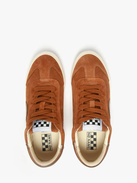 Sneakers En Cuir No name Marron women ACEZ04KC vue secondaire 3