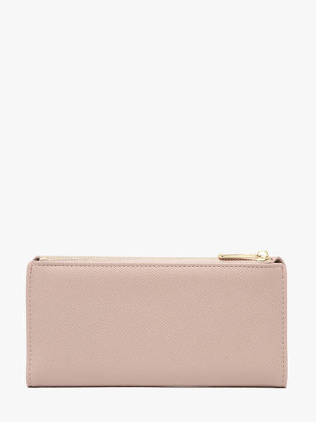 Portefeuille David jones Rose saffiano P164 vue secondaire 3