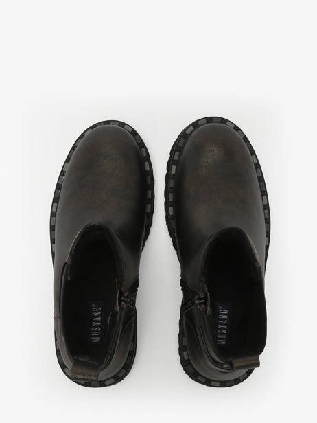 Chelsea Boots Mustang Noir women M0302004 vue secondaire 3