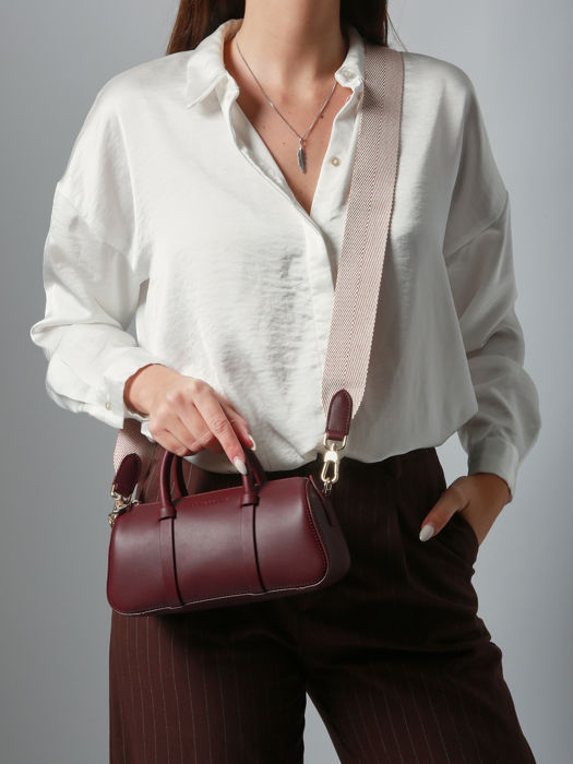 Longchamp Daylong chevron Sacs porté main Violet